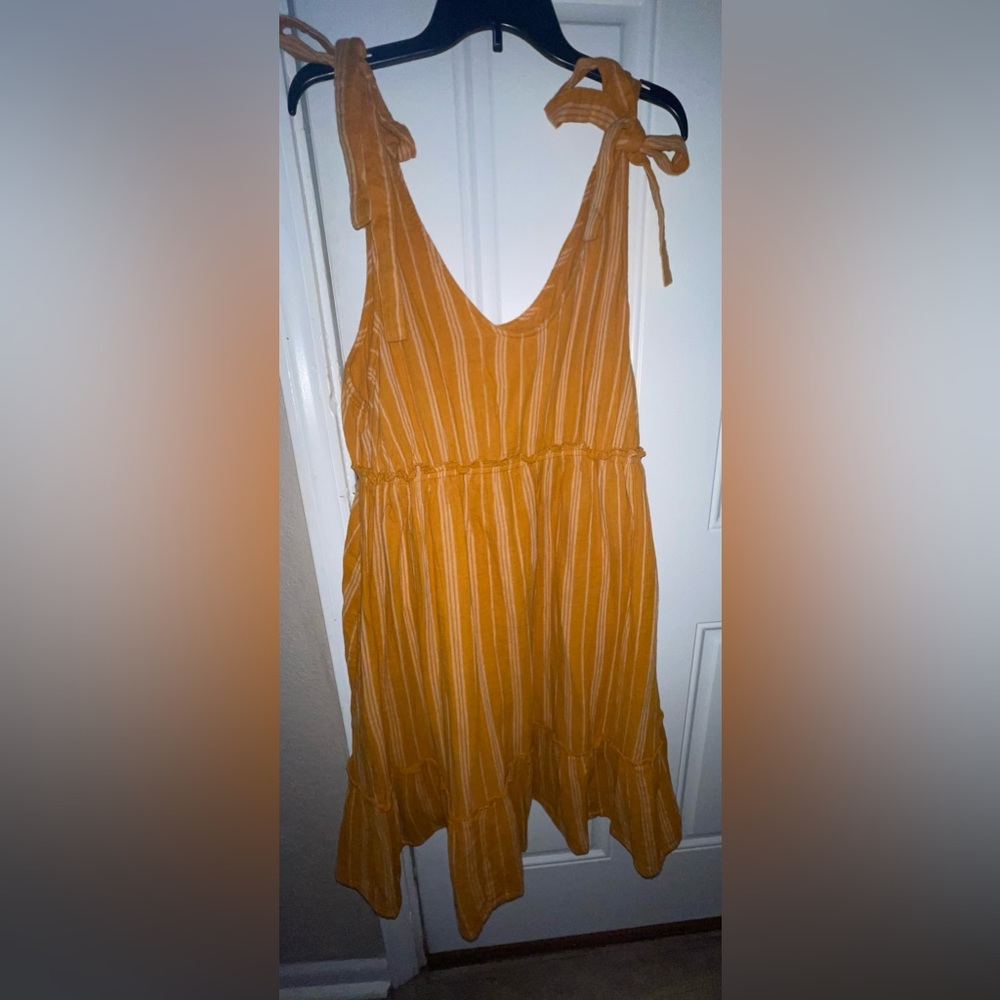 Mustard maternity dress. NWT